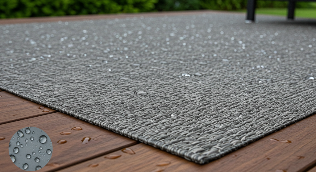 waterproof outdoor rug