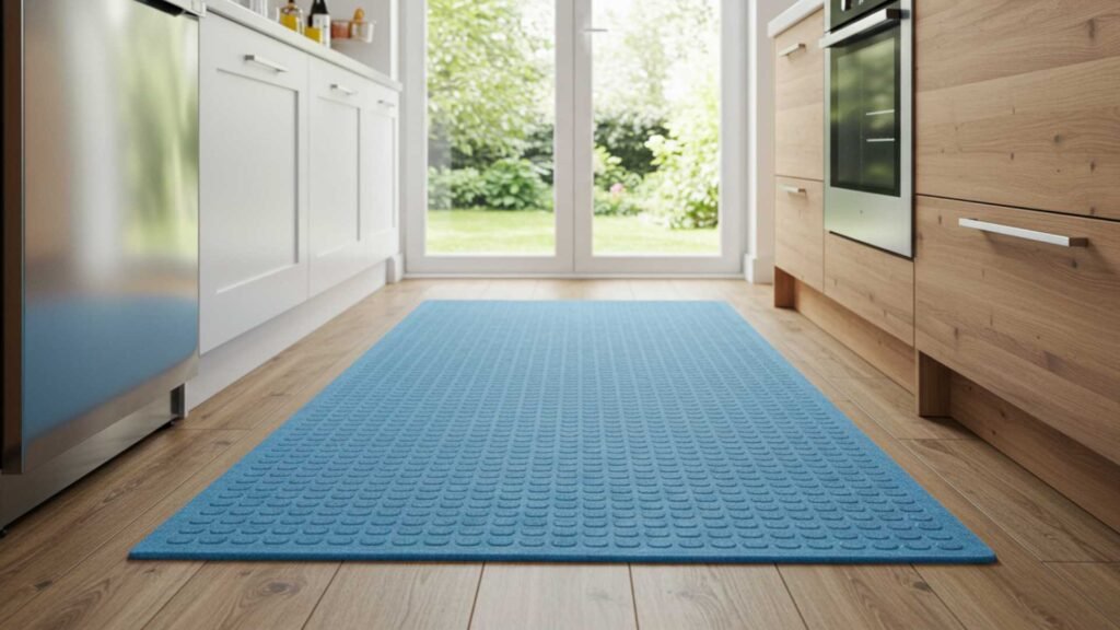 photorealistic of Floor Safety Mat in home setting.